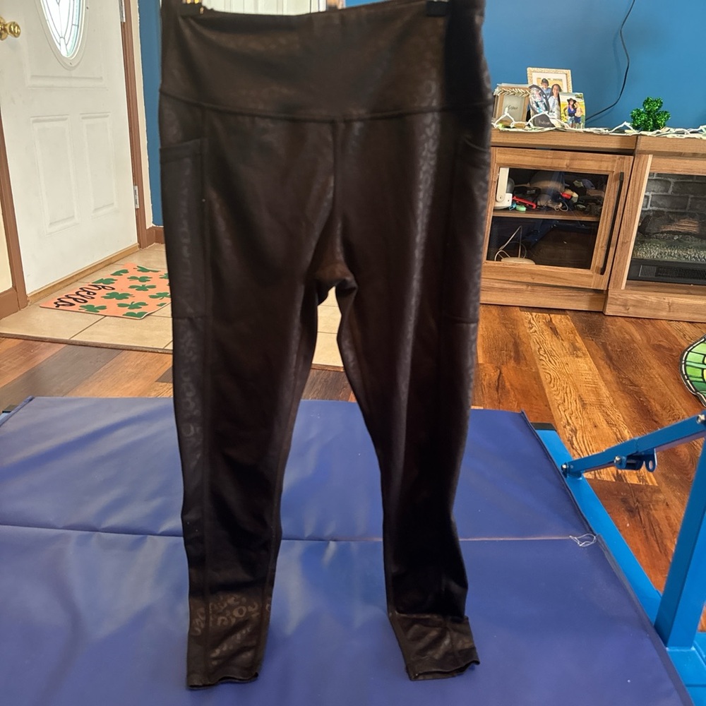 Black Leopard Constantly Varied Gear Leggings